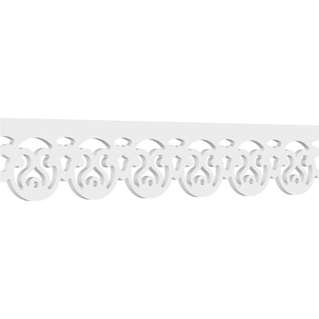 Ekena Millwork Sage Architectural Grade PVC Running Trim, 8"H x 5/8"P x 48"L RUNP08X0625X48SAG